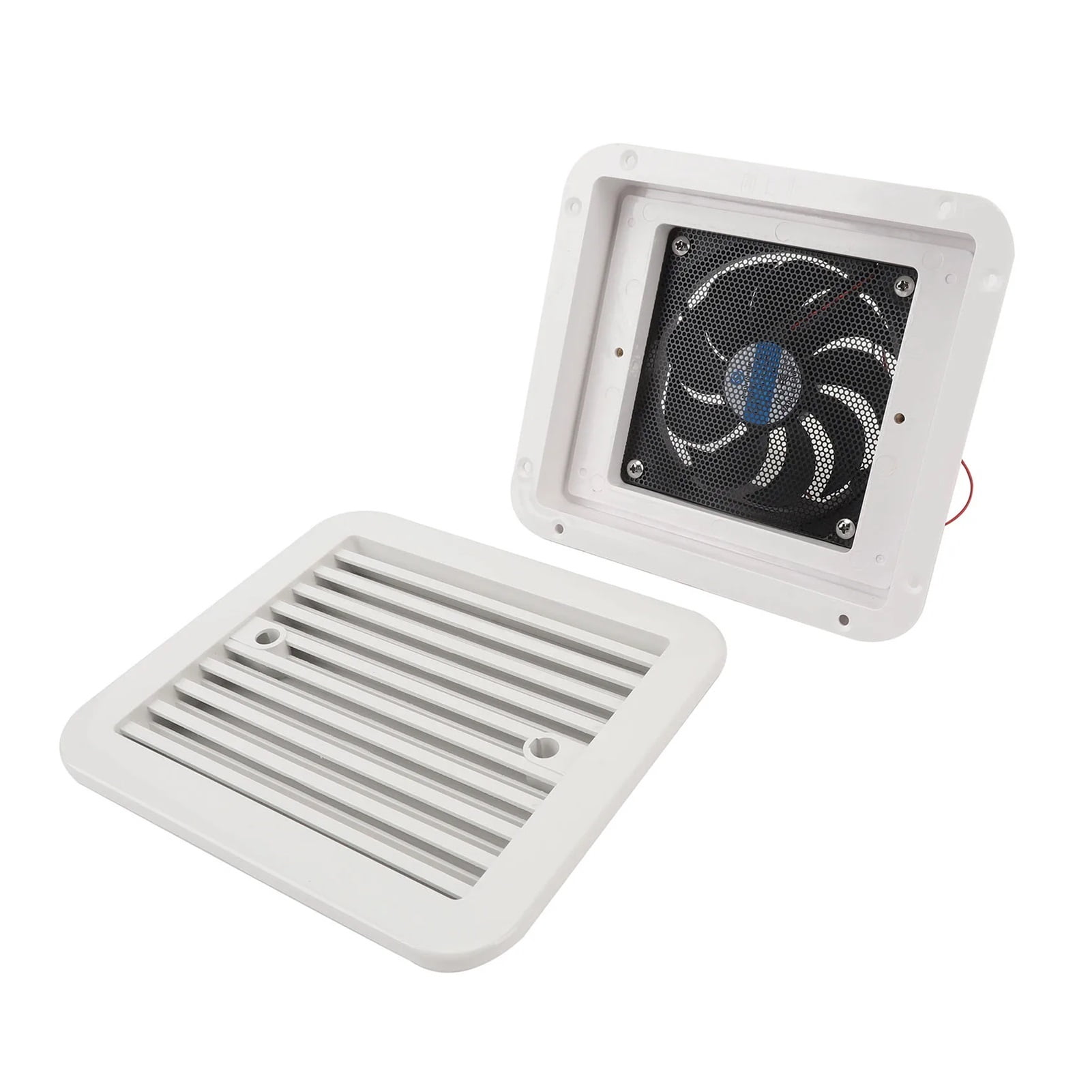 Motorhome RV Accessories Side Vent Fan Strong Wind Exhaust Fan for Camper Trailer Boat Bathroom ,Weather Tight