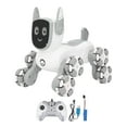 thumbnail image 2 of Juguete De Perro Robot Con Control Remoto, Perro Robot Educativo Interactivo De 2,4 Ghz Recargable Para Niños Y Niñas, 2 of 7