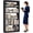 Black2, variant on Bookshelf, 69" H Tall Modern Book Shelves, Heavy Duty Metal Bookshelf, 5 Tier Black Bookcase with Adjustable Shelves for Living Rooms, Home Offices, Library, 10 Minutes Assemble