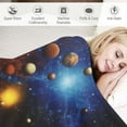 thumbnail image 3 of ONETECH Galaxy Blanket Planet Nebula Throwing Blanket Universe Small Outer Space Comfortable Living Room, Sofa Bed, Comfortable and Beautiful Abstract Art Printing Design Gift, 3 of 6
