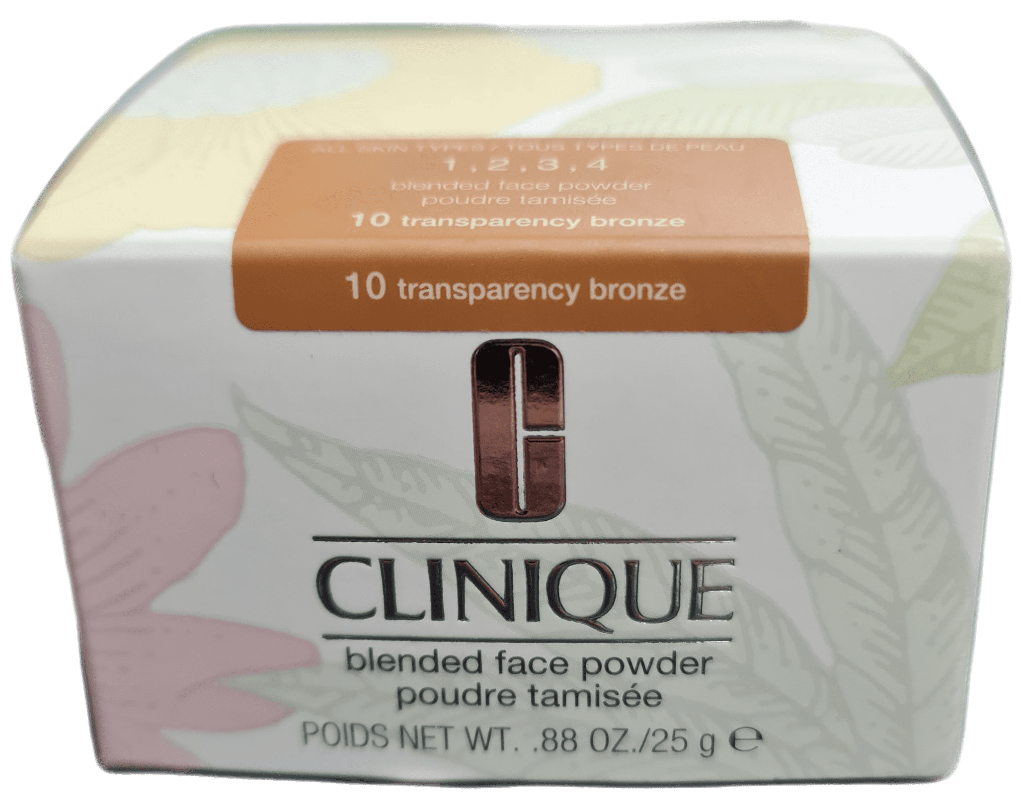 Clinique Blended Face Powder 10 Transparency Bronze - 0.88 OZ/ 25 g