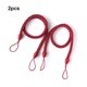 thumbnail image 5 of Cortina Inteprter 2 piezas de poliéster para el hogar Decoración del hogar Rojo, 5 of 6