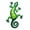 Green, variant on GRNSHTS 6 Pack Metal Gecko Wall Art Decor Inspirational Sculpture Hang Indoor Outdoor for Home Bedroom Living Room Office Garden 9 Inch