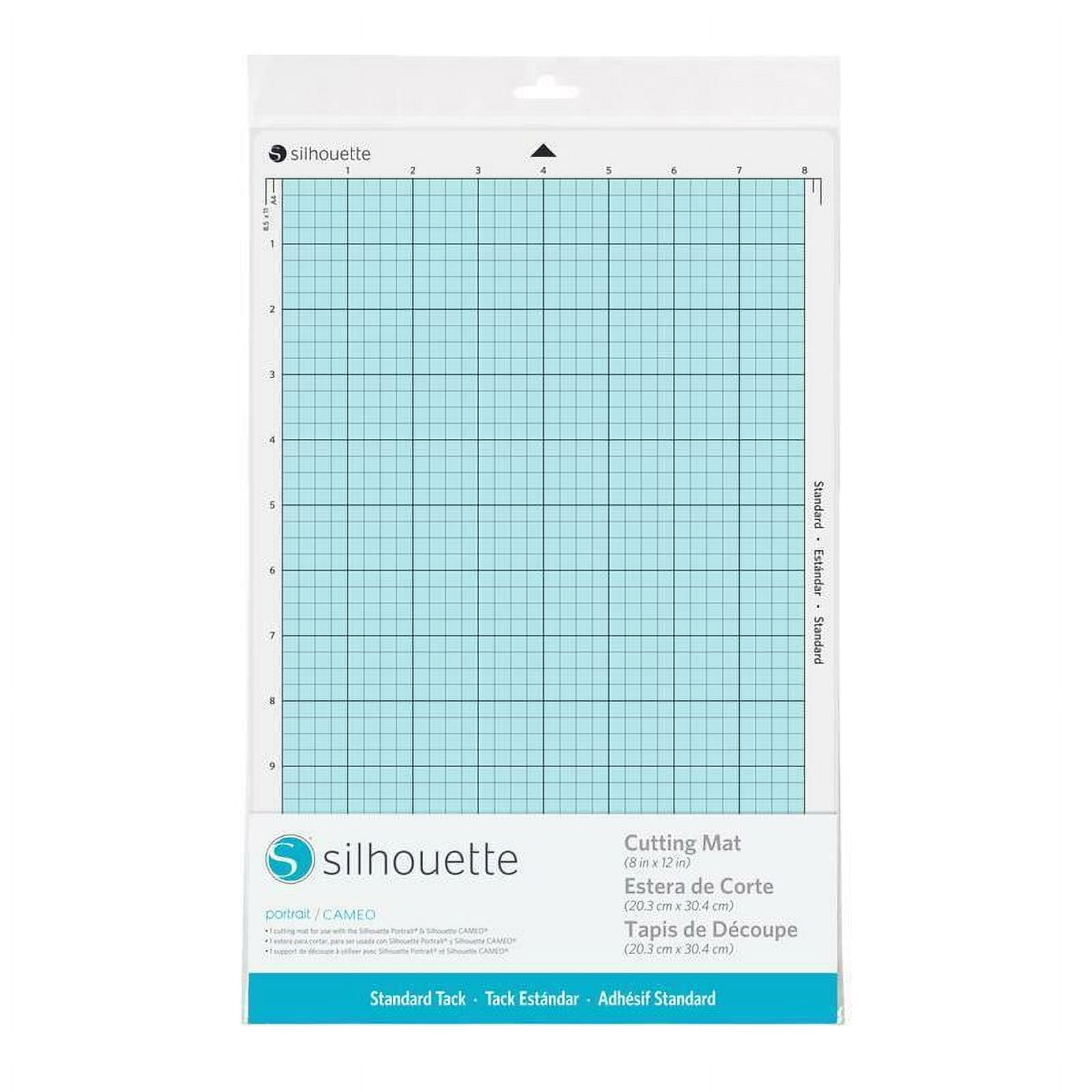 Silhouette Portrait Cutting Mat - 8" x 12" Standard Tack (3 Pack)