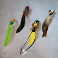 thumbnail image 3 of Cat Wand Refill Bird 4PCS Fake Feather Cat Stick Replacement Pet Toy Accessory, 3 of 10