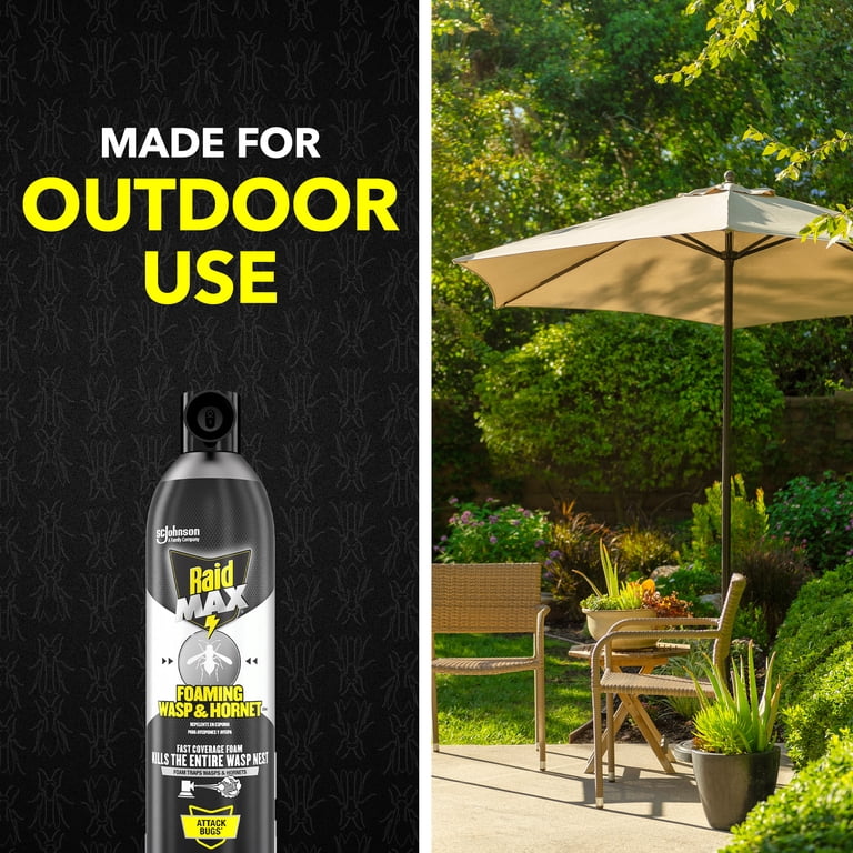 Raid MAX Foaming Wasp and Hornet Killer, 16.5 oz photo 4