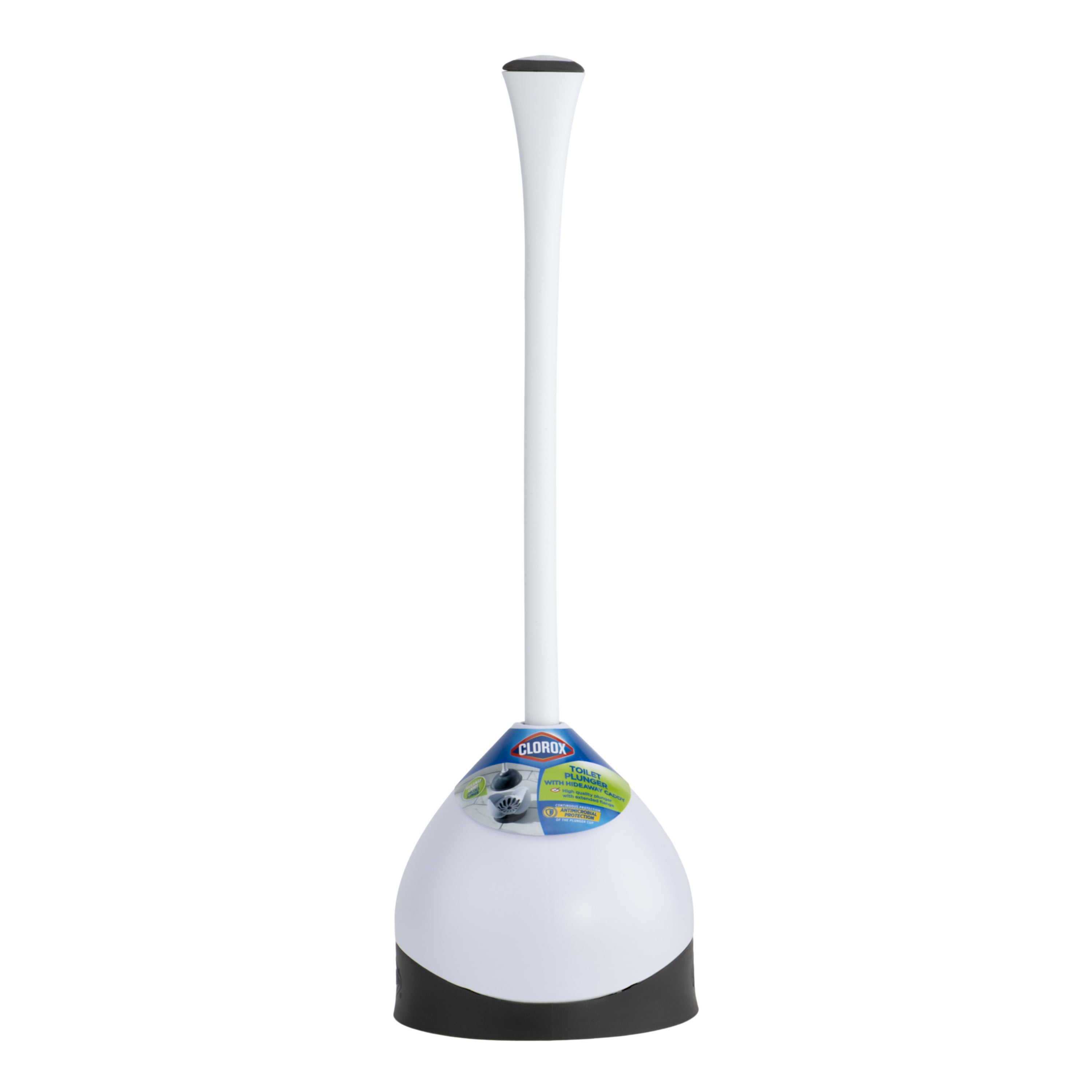 Huanianshe Toilet Plunger with Holder, Hideaway Plungers for Bathroom, –  HeartFlowing