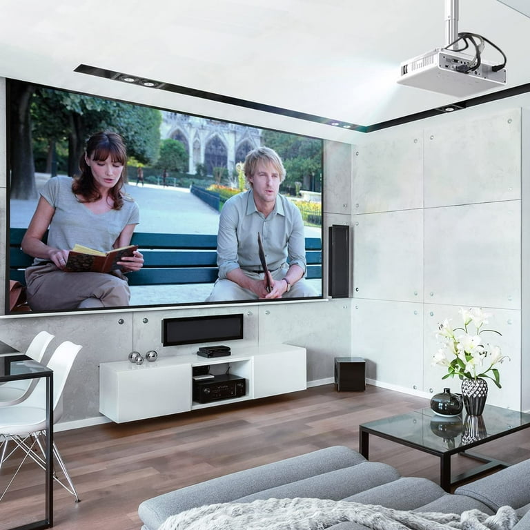 How To Mount A Projector Screen On Drop Ceiling Shelly Lighting