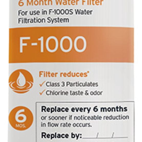InSinkErator Replacement Filter, Compatible with F-1000S and F-2000S Water Filtration Systems