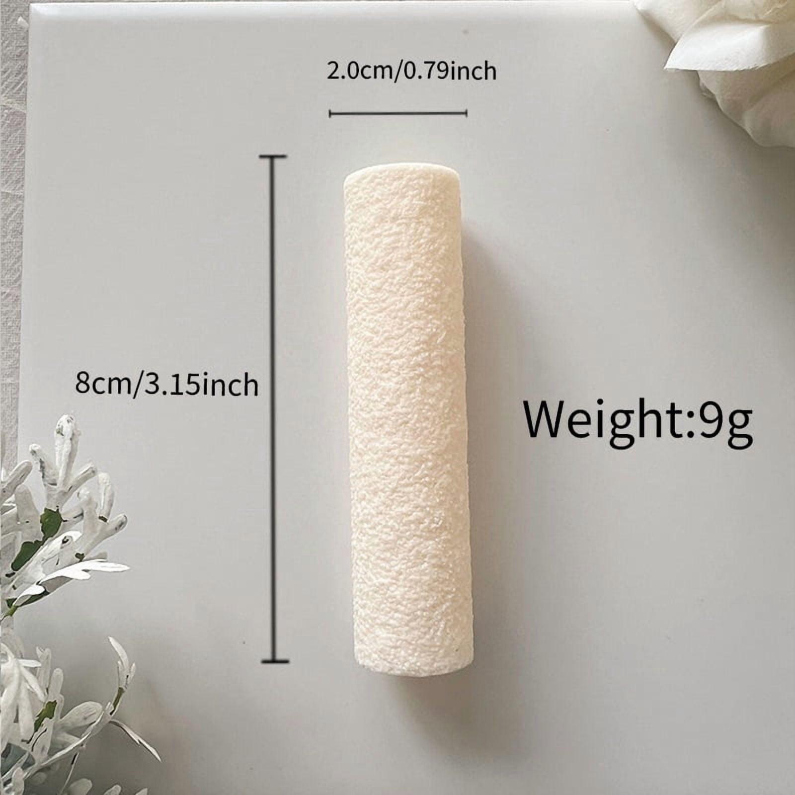 1 high-precision flocked textured soft clay roller DIY earring making tool