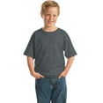 thumbnail image 1 of Gildan Boy's 100 Percent Cotton Short Sleeve Taped Neck T-Shirt - 5000B, 1 of 4