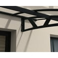 thumbnail image 4 of Palram - Canopia Amsterdam 8920 29' x 5' Awning&nbsp;- Gray/Clear, 4 of 6