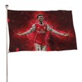 thumbnail image 1 of Bukayo Saka Bandera impresa con temática, regalo perfecto para fanáticos, amigos y familiares, y adecuada para actividades al aire libre e interiores, decoraciones de fiesta. 120*180CM, 1 of 6