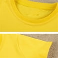 thumbnail image 6 of XIMIN Toddler Boys Girls Plain Solid Color T-Shirts Crew Neck Short Sleeve Casual Tops Kids Summer Cotton Tees Casual Shirts Basic Blouse (18-24 Months, Green), 6 of 7