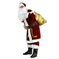 thumbnail image 2 of 12PCS Men Santa Suit Accessories, Deluxe Adults Christmas Santa Claus Costume -M, 2 of 10