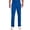 Royal, variant on Scrub Pant for Men Natural Rise Drawstring Bottoms with 6 Pockets and Back Elastic Waistband - DK015, M Tall, Wine