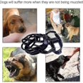 thumbnail image 1 of Soft Basket Muzzle For pet Secure And Comfortable Fit, Better Prevent Bites, Chewing And Barking Muzzle, 1 of 4