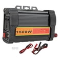 thumbnail image 2 of Power Inverter, 1500W DC 12V To AC 220-240V Sine Wave Car Inverter  For Outdoor Activities For Travel For Emergency, 2 of 8