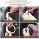 thumbnail image 2 of 1set/4pcs Vortex Air Conditioner Air Vent Chrome Trim Cover for Mercedes-Benz Smart 453 Four Two Das, 2 of 5