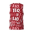 thumbnail image 3 of Gaeub Ho Pattern Funny Christmas Men's Mesh Basketball Jersey, Quick-Drying Sleeveless Top S-4XL, Loose Muscle Tank Top -XX-Large, 3 of 9