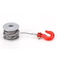 thumbnail image 1 of RC Crawler Accessoires, Alliage d'Aluminium Durable RC Pièce en Aluminium, pour Modifié DIY Argent + Rouge, 1 of 8