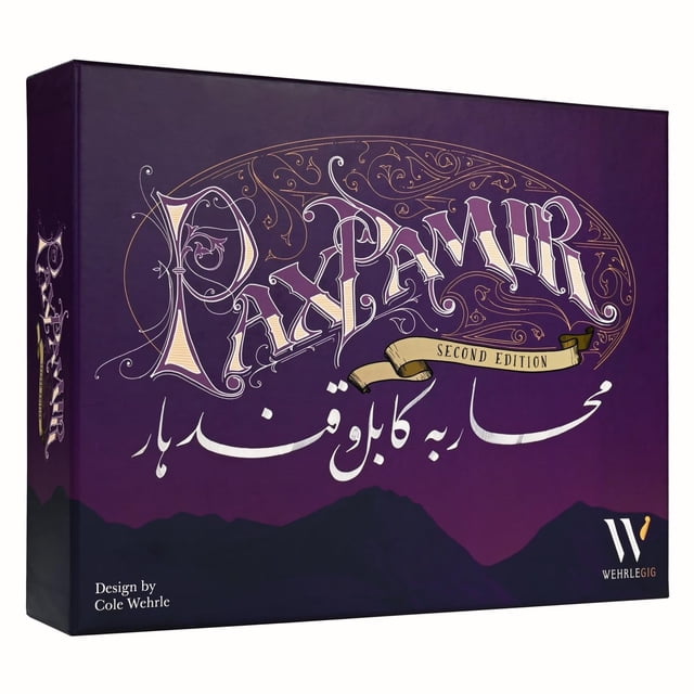 Juego de mesa Wehrlegig Pax Pamir 2a edición con mapa de tela