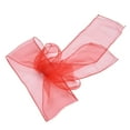 thumbnail image 3 of Decoración de boda NikouMX 10 piezas organza para sillas fajas con lazo elegantes modernas, 3 of 8