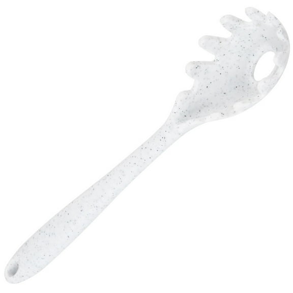 HAKIDZEL White Spaghetti Catcher Pasta Grabber Utensil Silicone 1Pcs