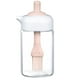 thumbnail image 1 of Bearachild Contenedor de aceite de apertura amplia, botella de cepillo de condimento transparente, dispensador de aceite resistente, botella de cepillo de Barra de herramientas Numero 3 Bearachild HA027269-03, 1 of 6