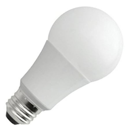 Non Dimmable 9 Watt 4100k A 19 Led Bulb Rated For Enclosed Fixtures Non Dimmable 9 Watt 4100k A 19 Led Bulb Rated For Enclosed Fixtures With Medium E26 Base By Tcp Com