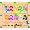 thumbnail image 1 of Laberinto magnético de colores y números DUKVSG para niños de 3 a 5 años, 1 of 7