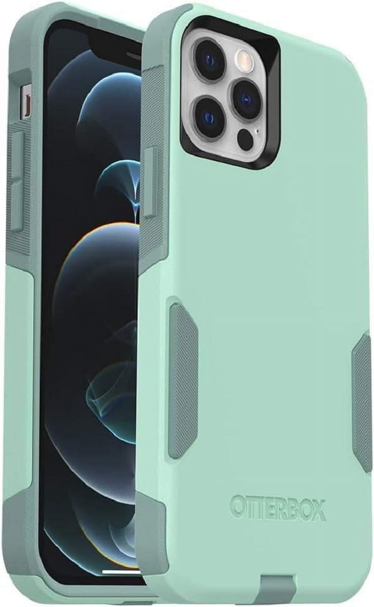 OtterBox Shockproof Back Cover Cell Phone Case for Apple iPhone 12/12 Pro, Ocean Way
