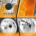 thumbnail image 3 of WEELMOTO Headlights for 2005 Escape (submodel: XLT No Boundaries, XLT Sport), 05 2006 2007 Ford Escape (submodel: Hybrid, Limited, XLS, XLT) Headlamp Replacement Pair Set Driver&Passenger side, 3 of 8