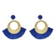 thumbnail image 5 of Pendientes colgantes borla Salvador Azul, 5 of 6
