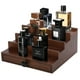 thumbnail image 1 of Organizador de perfumes Fengligoo Walnut Cologne para hombre, 4 niveles, 1 of 7