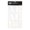 White, variant on 3" Black Alphabet Iron-On Transfers by Make Market â€“ Plastic Letters for DIY Apparel & Accessories - 6 Pack