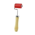 thumbnail image 2 of Rodillo de costura compacto con mango de madera Rodillo de presión de silicona de alta temperatura Rojo, 2 of 8