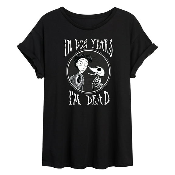 Corpse Bride - I'm Dead In Dog Years - Women's Oversized T-Shirt