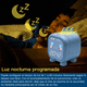 thumbnail image 5 of Reloj Despertador Digital Led Mesa Alarma dinosaurio Lab.G, Azul Claro, 5 of 5