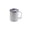 White, variant on JHyouerji 12oz Coffee Mug,White Double Wall Vacuum Insulated Stainless Steel Camping Coffee Mug with Handle Spill Proof Sliding Lid Outdoor Travel Thermal Cup