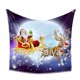 thumbnail image 2 of Venta al por mayor Navidad DIY 3D impreso digital karol g Santa Claus trineo Reno tapiz Navidad decorar, 2 of 4
