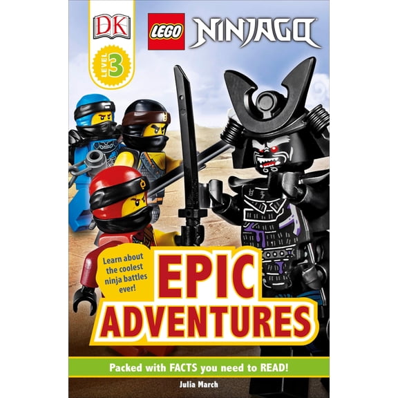 Pre-Owned DK Readers Level 3: Lego Ninjago: Epic Adventures (Paperback) 1465484264 9781465484260