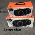 thumbnail image 5 of Portable Waterproof 100W High Power Bluetooth Speaker RGB Colorful Light Wireless Subwoofer 360 Stereo Surround TWS FM Boom Box, 5 of 6