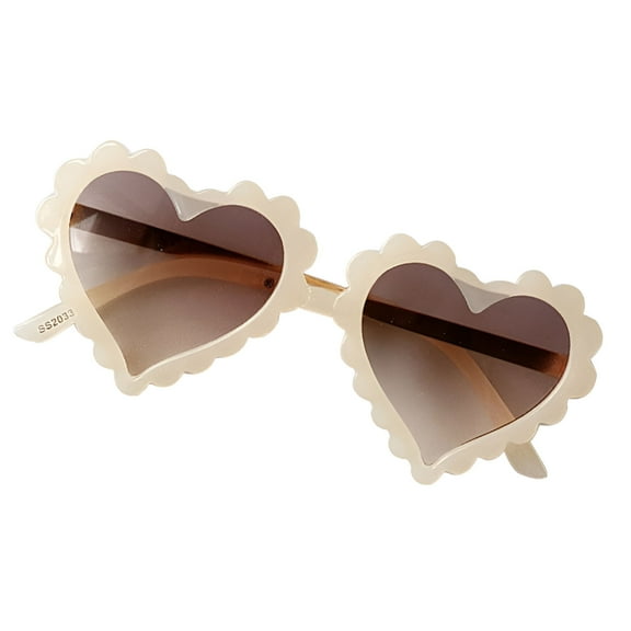 GJX Kids Toddler Heart Shaped Sunglasses Cute Fashion Uv Protection Sun Glass