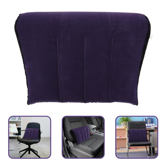 WEUVEB Ultralight Inflatable Travel Pillow Dark Blue Inflates Quickly for Camping and Backpacking Use