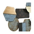 thumbnail image 3 of Dahlia Studios Art Deco Shapes 43 1/2" Wide Abstract Metal Wall Art, 3 of 5