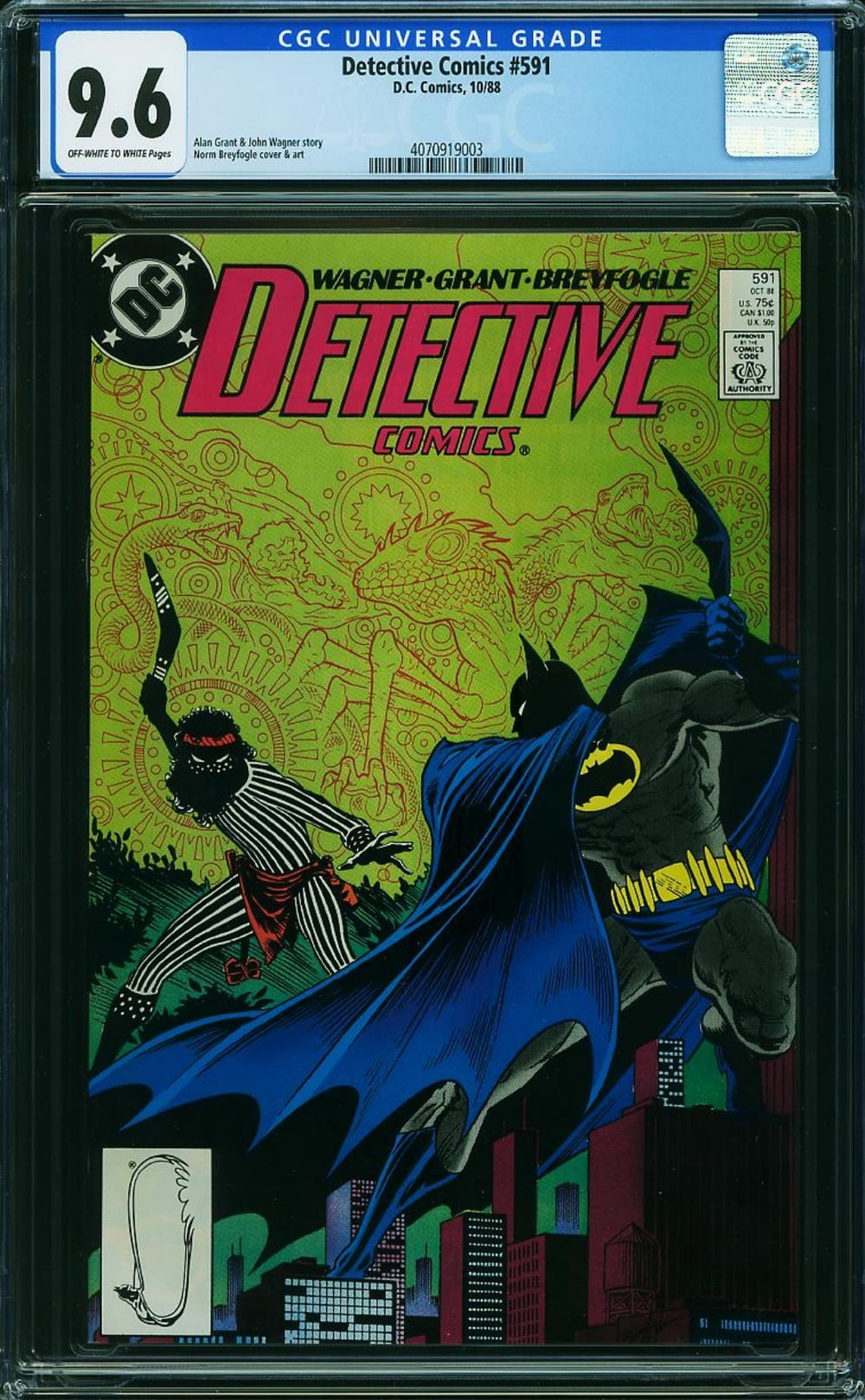 Cover of Detective Comics #591