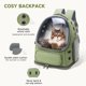 thumbnail image 5 of Mochila para gatos Cawypety, transpirable y transparente, 6 kg, 5 of 7