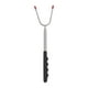 thumbnail image 1 of Pinchos de metal para kebab, palitos para asar, mango de madera telescópico, multiusos para barbacoa negro, 1 of 7