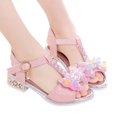 thumbnail image 3 of Shoes Fashion Pool Slides for Thick Soles With Sandals for Girls Size Diamond Butterfly Sandals for Girls Size Sandals Summer Toddler Size Sandals Open Toe Student Sandals for Big Girls Size Danc, 3 of 5